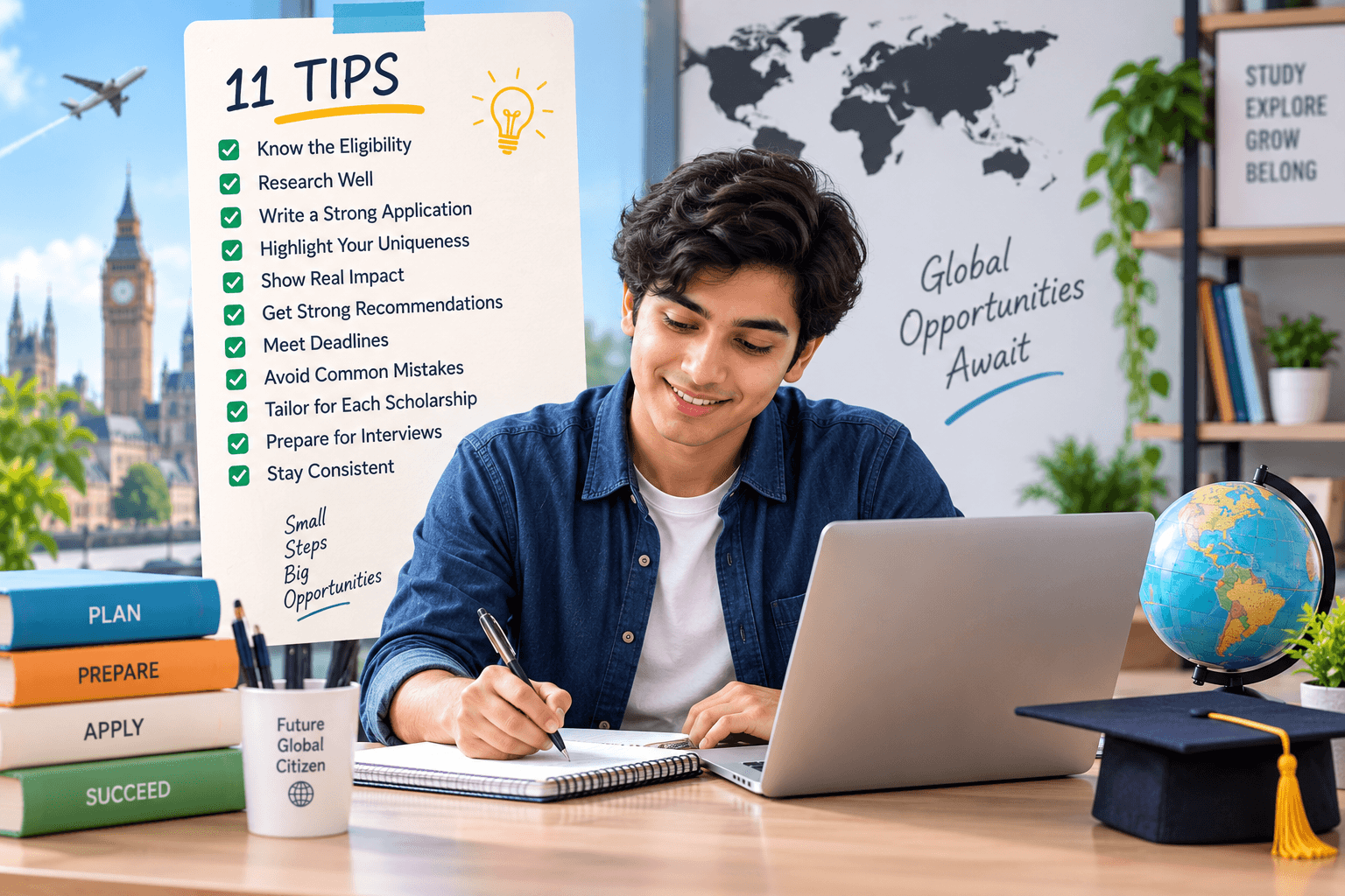 11 Tips to Improve Your Chances of Winning an International Scholarship