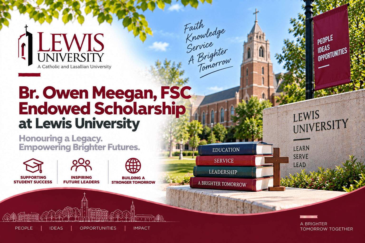 Br. Owen Meegan, FSC Endowed Scholarship at Lewis University 2026