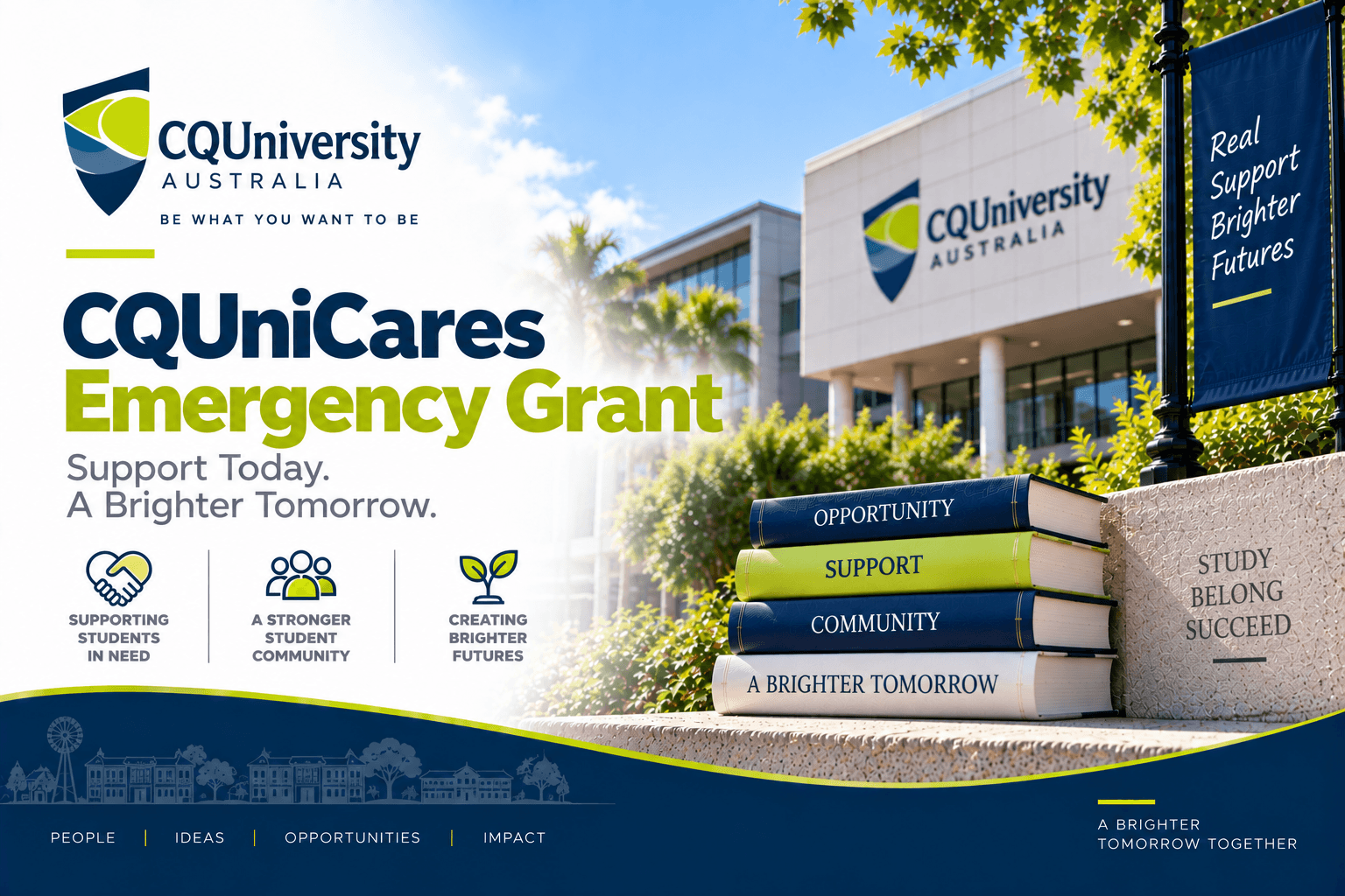 CQUniCares Emergency Grant at Central Queensland University 2026