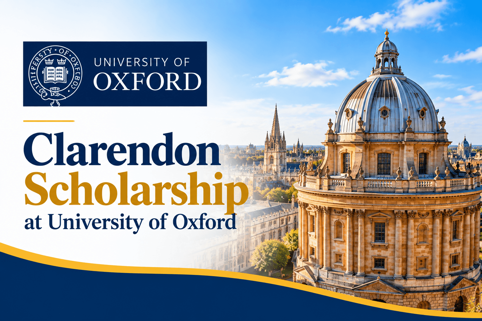 Clarendon Scholarship at University of Oxford 2026