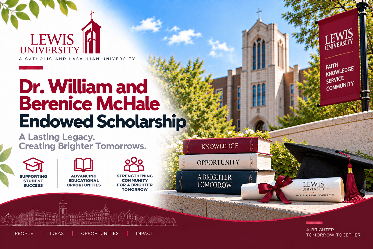 Dr. William and Berenice McHale Endowed Scholarship at Lewis University 2026