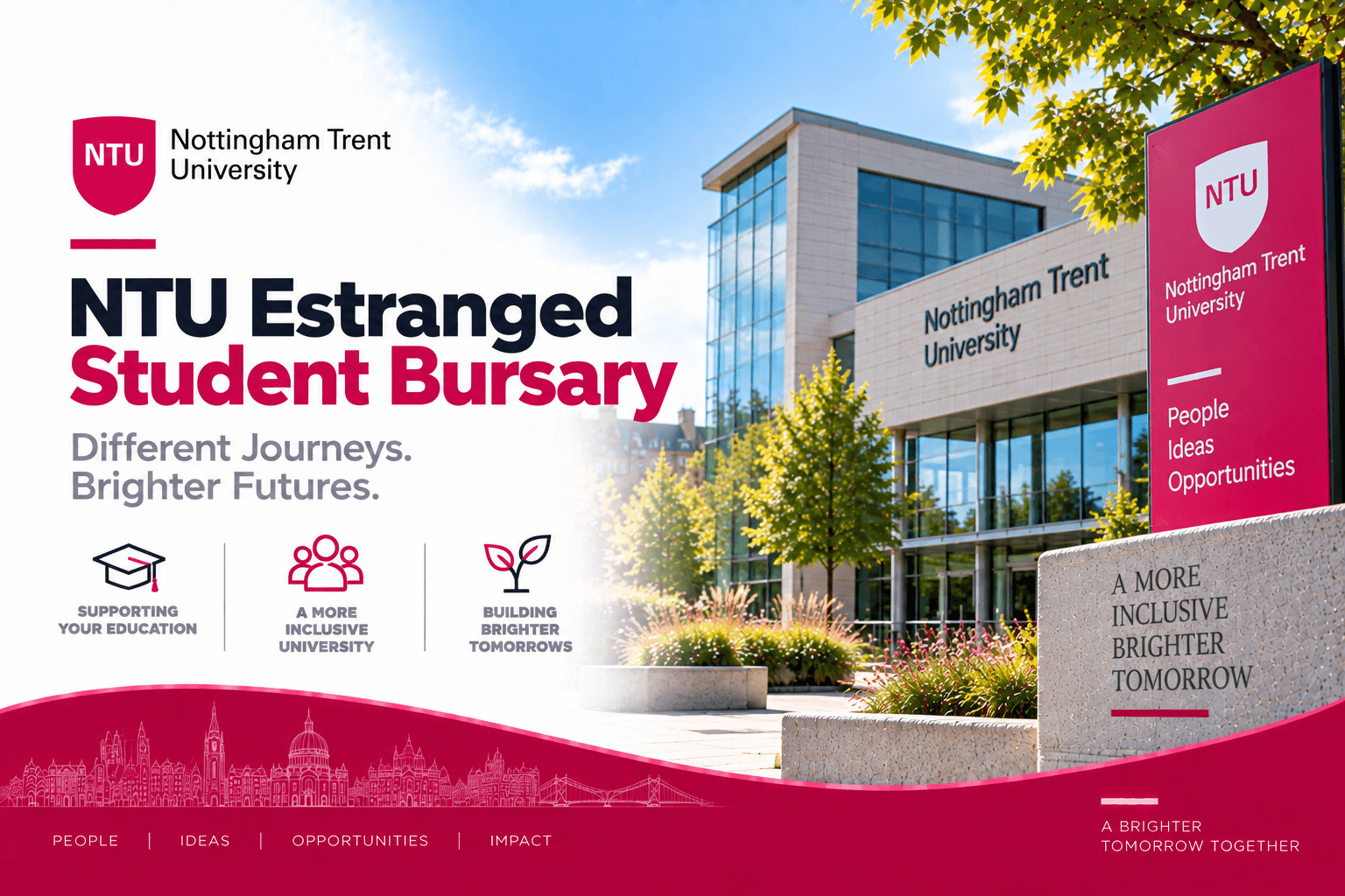 NTU Estranged Student Bursary at Nottingham Trent University 2026