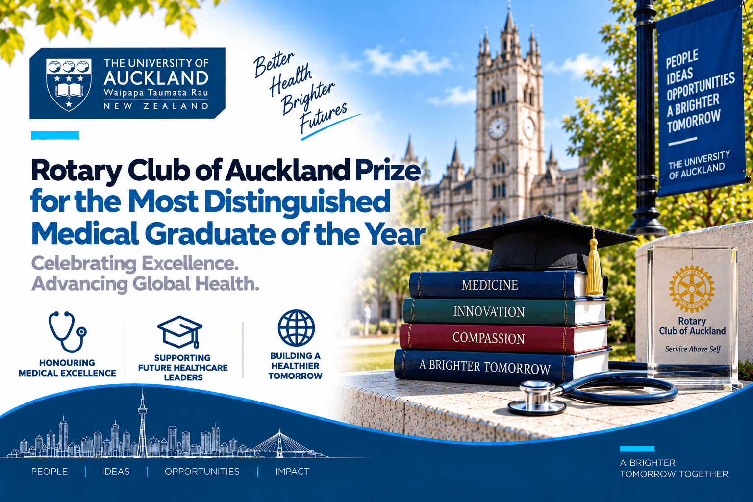 Rotary Club of Auckland Prize for the Most Distinguished Medical Graduate of the Year 2026