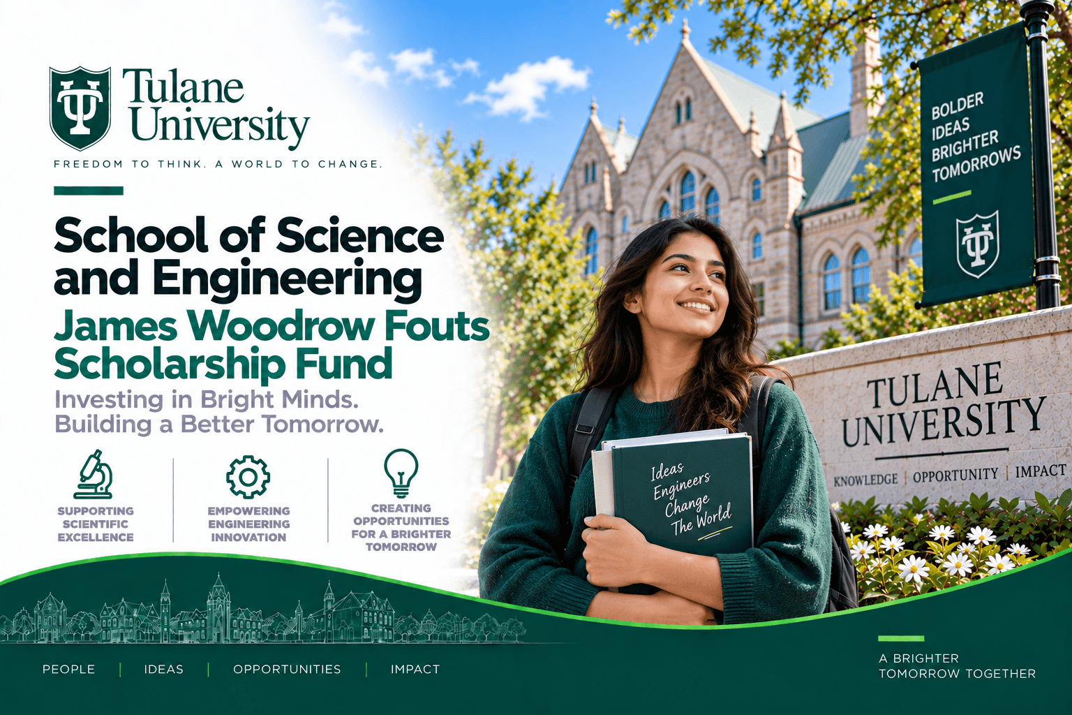 School of Science and Engineering James Woodrow Fouts Scholarship Fund at Tulane University 2026
