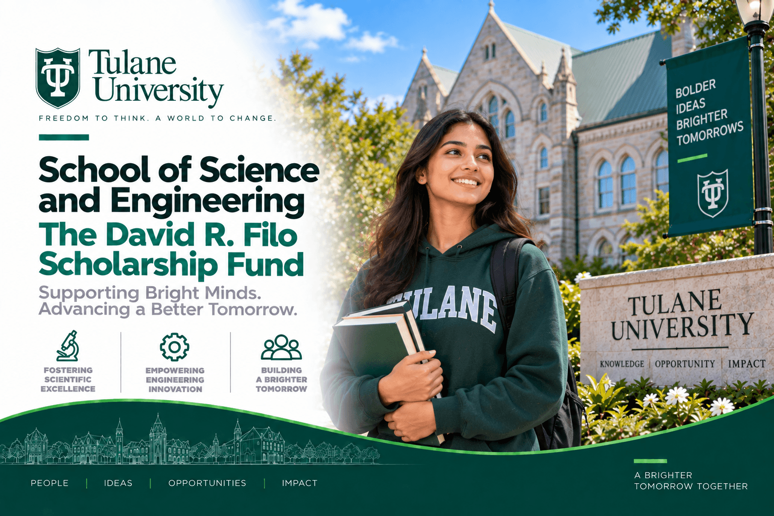 School of Science and Engineering The David R. Filo Scholarship Fund at Tulane University 2026