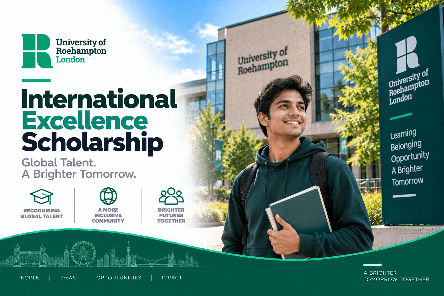 University of Roehampton International Excellence Scholarship 2026